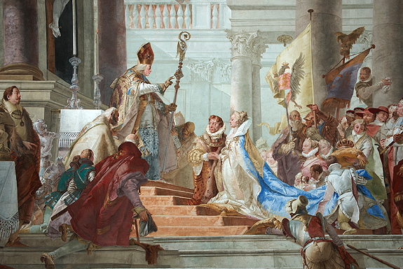 Picture: The wedding of Emperor Friedrich I Barbarossa