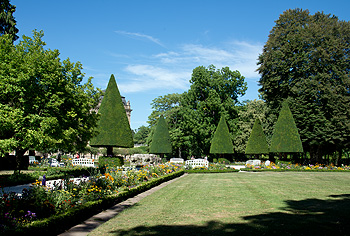 Bavarian Palace Administration Wurzburg Residence Court Garden