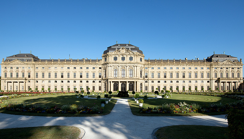 Bild: Residenz Würzburg, Ostfassade