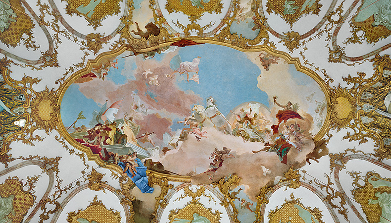 Picture: Würzburg Residence, ceiling fresco in the Imperial Hall